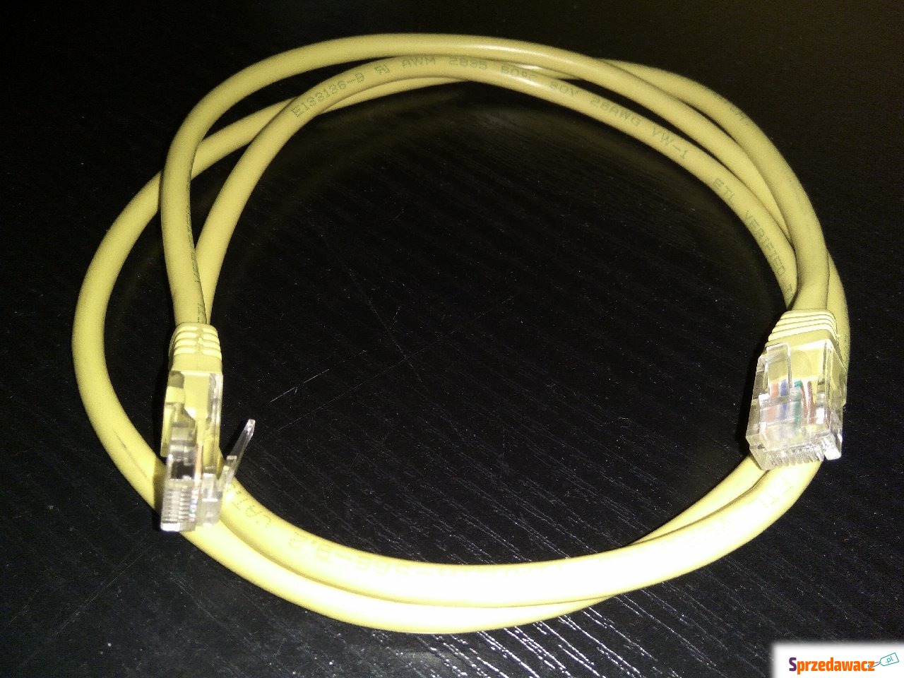 Kabel sieciowy UTP kat 5e czyli...