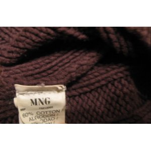 MANGO sweter czekoladowy MNG jak NOWY modny k... - Swetry damskie - Łomża - zdjęcie 2