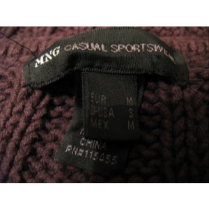 MANGO sweter czekoladowy MNG jak NOWY modny k... - Swetry damskie - Łomża - zdjęcie 5