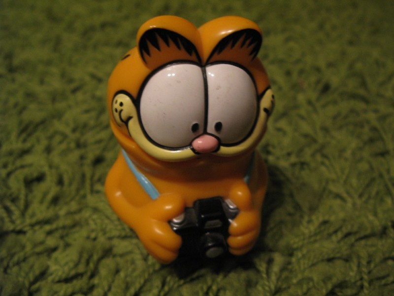 Garfield przywieszka do paska na drobiazgi :) - Pozostałe zabawki - Częstochowa