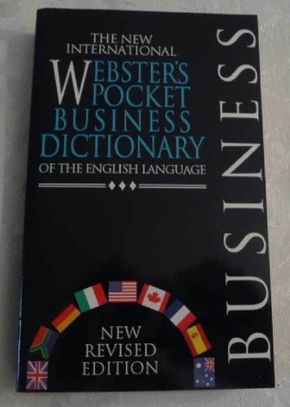 Webster's pocket business dictionary słownik... - Książki, podręczniki - Brodnica