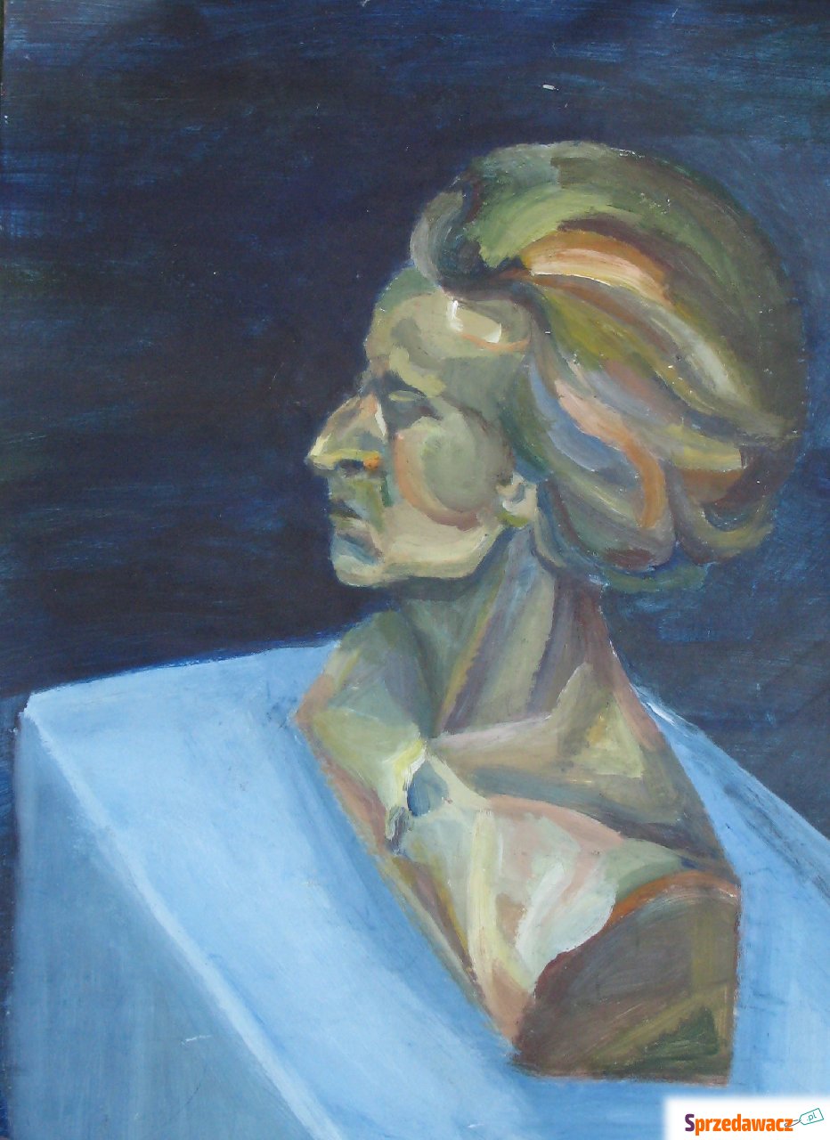 CHOPIN popiersie technika plakatowa