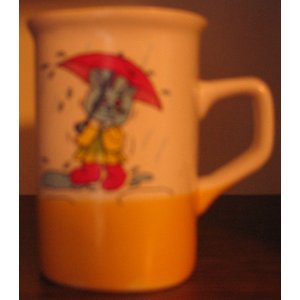 Kubek ceramiczny z kotkiem - Kubki - Radomsko - zdjęcie 1