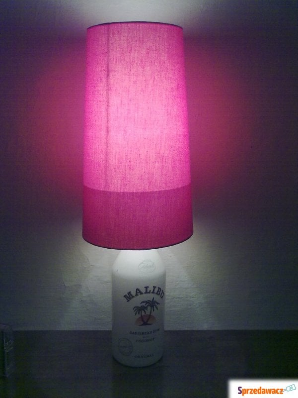 Lampa stojąca Malibu biało-czerwona - Lampy stojące - Kraków
