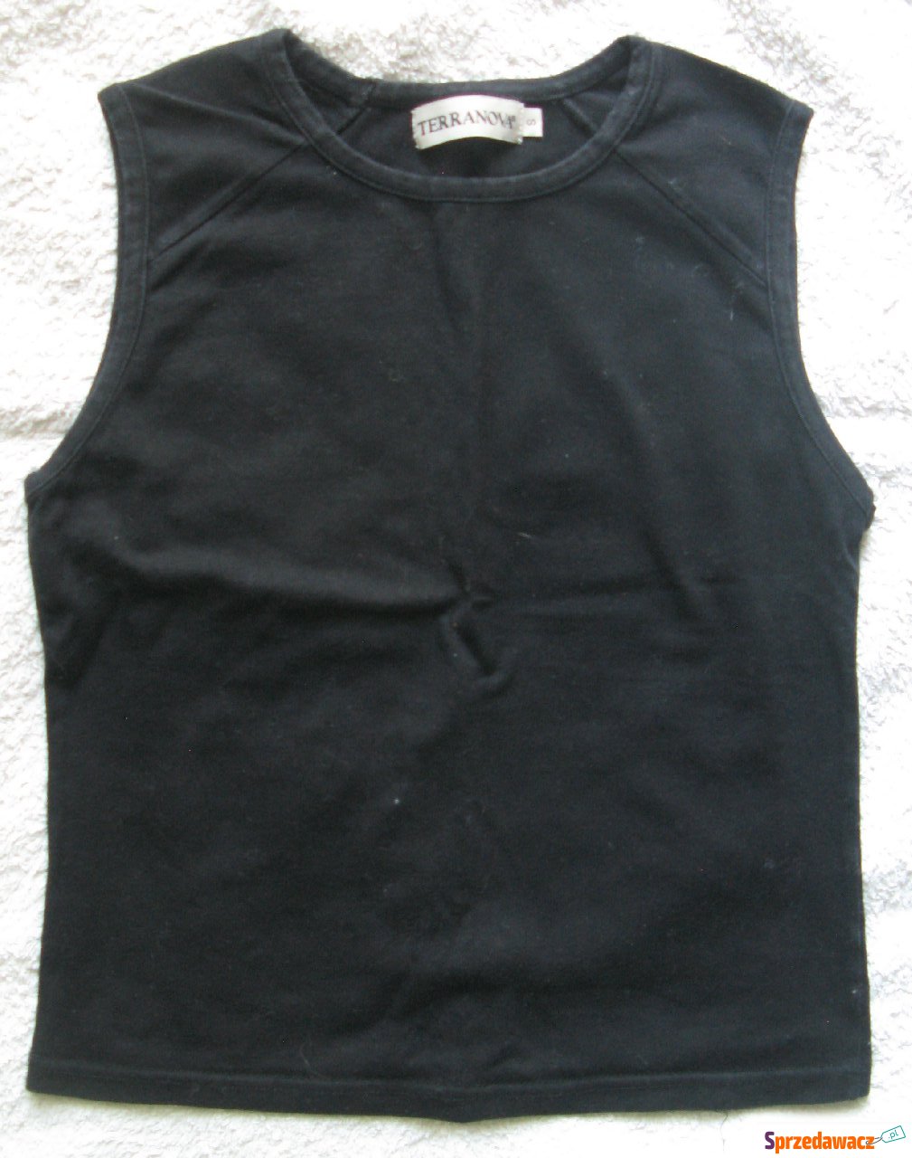 Terranova czarny top bokserka S