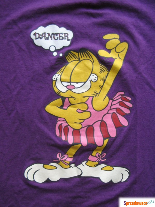 T-shirt bawełniany z Garfieldem - Bluzki, koszule - Tarnów