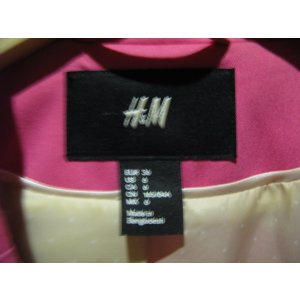 Żakiet różowy z H&M śliczny taliowany tani - Żakiety, marynarki - Toruń - zdjęcie 3