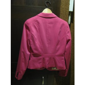 Żakiet różowy z H&M śliczny taliowany tani - Żakiety, marynarki - Toruń - zdjęcie 2