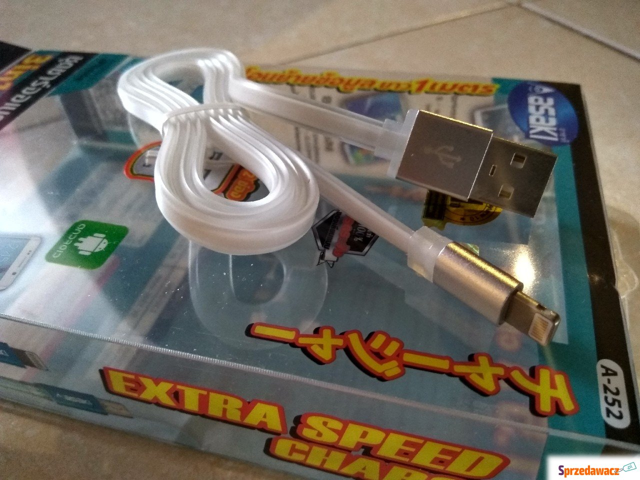 Kabel USB iphone 5 i 6,  iPad