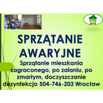 Sprzątanie po zalaniu, awarii, tel 504-746-203,... - Usługi remontowo-budowlane - Wrocław - zdjęcie 4