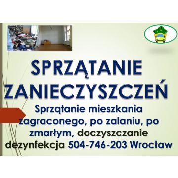 Sprzątanie po zalaniu, awarii, tel 504-746-203,... - Usługi remontowo-budowlane - Wrocław - zdjęcie 2