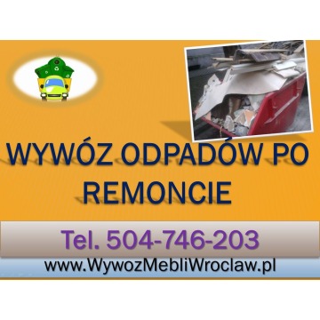 Wywóz odpadów z remontu, tel 504-746-203, spr... - Utylizacja, wywóz śmieci - Wrocław - zdjęcie 5