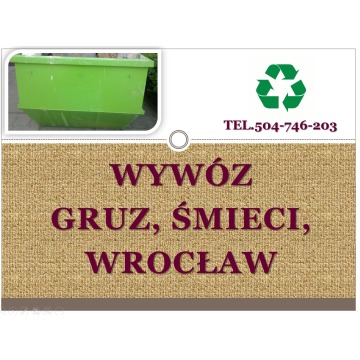 Wywóz odpadów z remontu, tel 504-746-203, spr... - Utylizacja, wywóz śmieci - Wrocław - zdjęcie 4