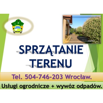 Sprzątanie ogrodu, ogrodnik Wrocław, cena tel... - Pozostałe usługi - Wrocław - zdjęcie 4