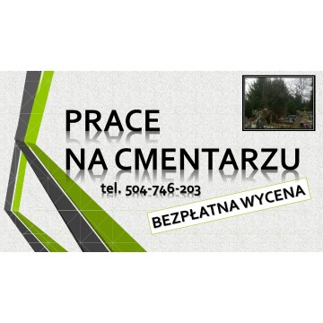 Wycięcie drzewa na cmentarzu Wrocław, tel. 50... - Pozostałe usługi - Wrocław - zdjęcie 4