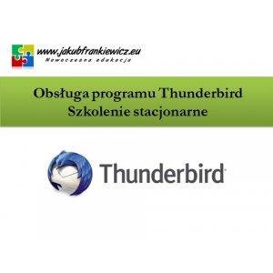 Obsługa programu Thunderbird - Szkolenie stacjonarne