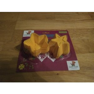 silikonowe foremki do muffinek - gwiazdki - Przybory kuchenne, deski - Borowice - zdjęcie 2