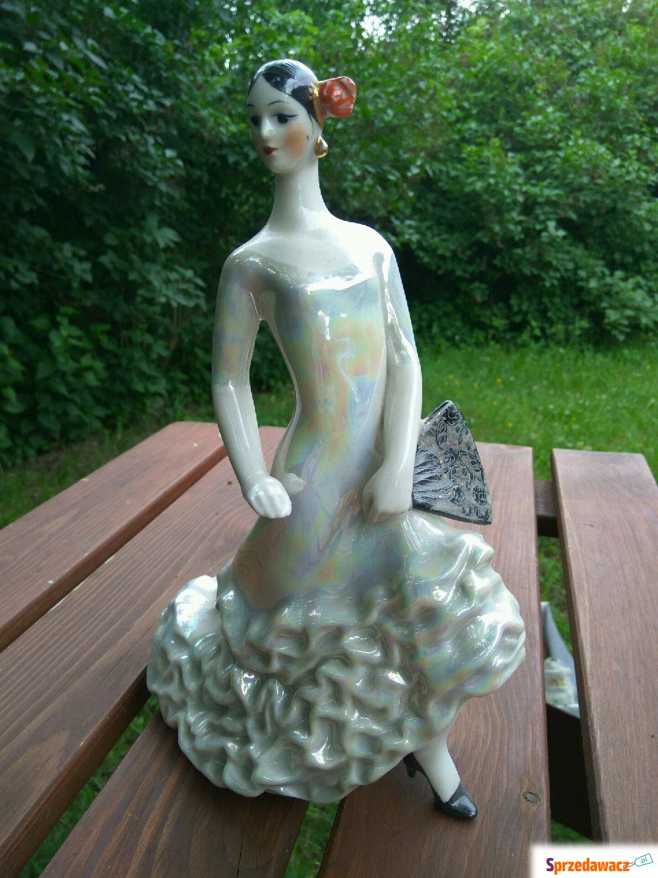 Hiszpanka - Flamenco - porcelanowa...