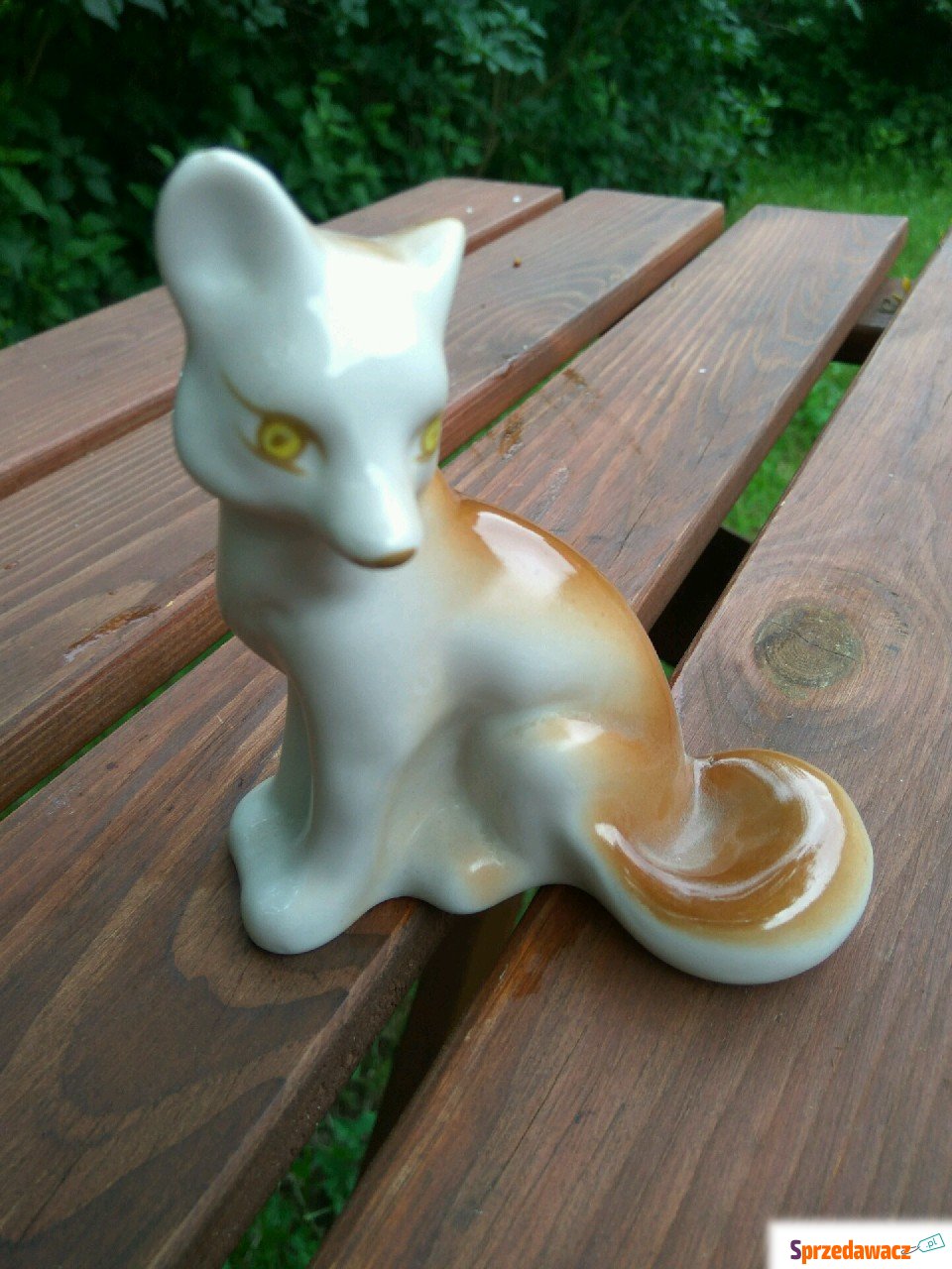 lisek porcelanowy nowa figurka...