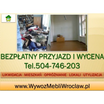 Wywóz utylizacja, mebli, cennik, tel. 504-746... - Utylizacja, wywóz śmieci - Wrocław - zdjęcie 2