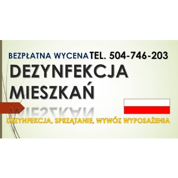 Dezynfekcja miejsca zgonu, cena, tel. 504-746-203,... - Pozostałe usługi - Wrocław - zdjęcie 3