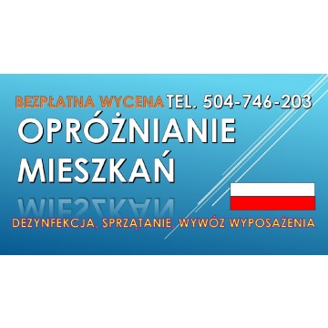 Dezynfekcja miejsca zgonu, cena, tel. 504-746-203,... - Pozostałe usługi - Wrocław - zdjęcie 4