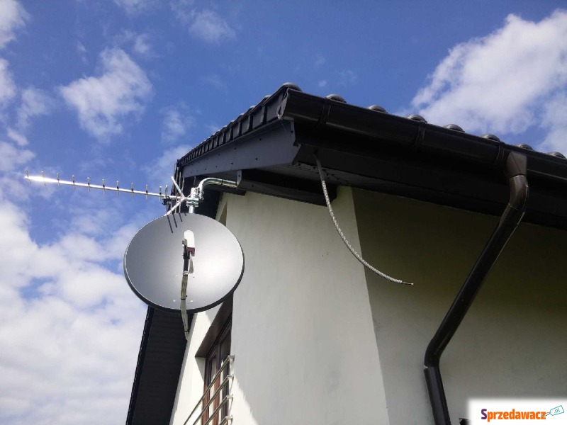 Montaż, Ustawianie anten satelitarnych oraz n... - TV satelitarna, DVB-T - Sosnowiec
