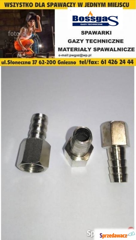 Wtyk na wąż 10mm 1/4w