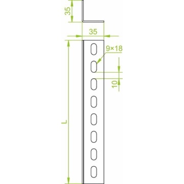 Kątownik perforowany 35x35x2mm / 2mb - 11,00 zł... - Stelaże, konstrukcje - Kozienice - zdjęcie 5