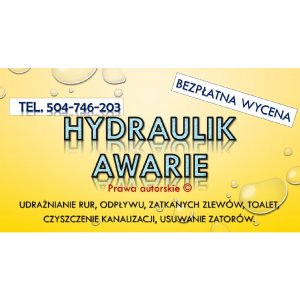 Przepychanie rur, cennik, tel, 504-746-203, p... - Pozostałe usługi - Wrocław - zdjęcie 3