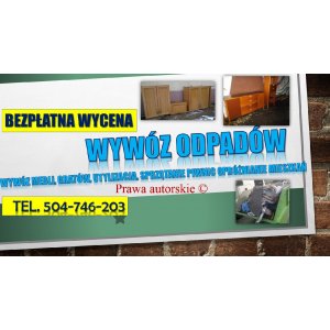 Opróżnianie domu cena, Wrocław, tel. 504-746-... - Utylizacja, wywóz śmieci - Wrocław - zdjęcie 4