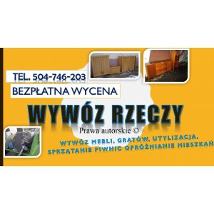 Opróżnianie domu cena, Wrocław, tel. 504-746-... - Utylizacja, wywóz śmieci - Wrocław - zdjęcie 5