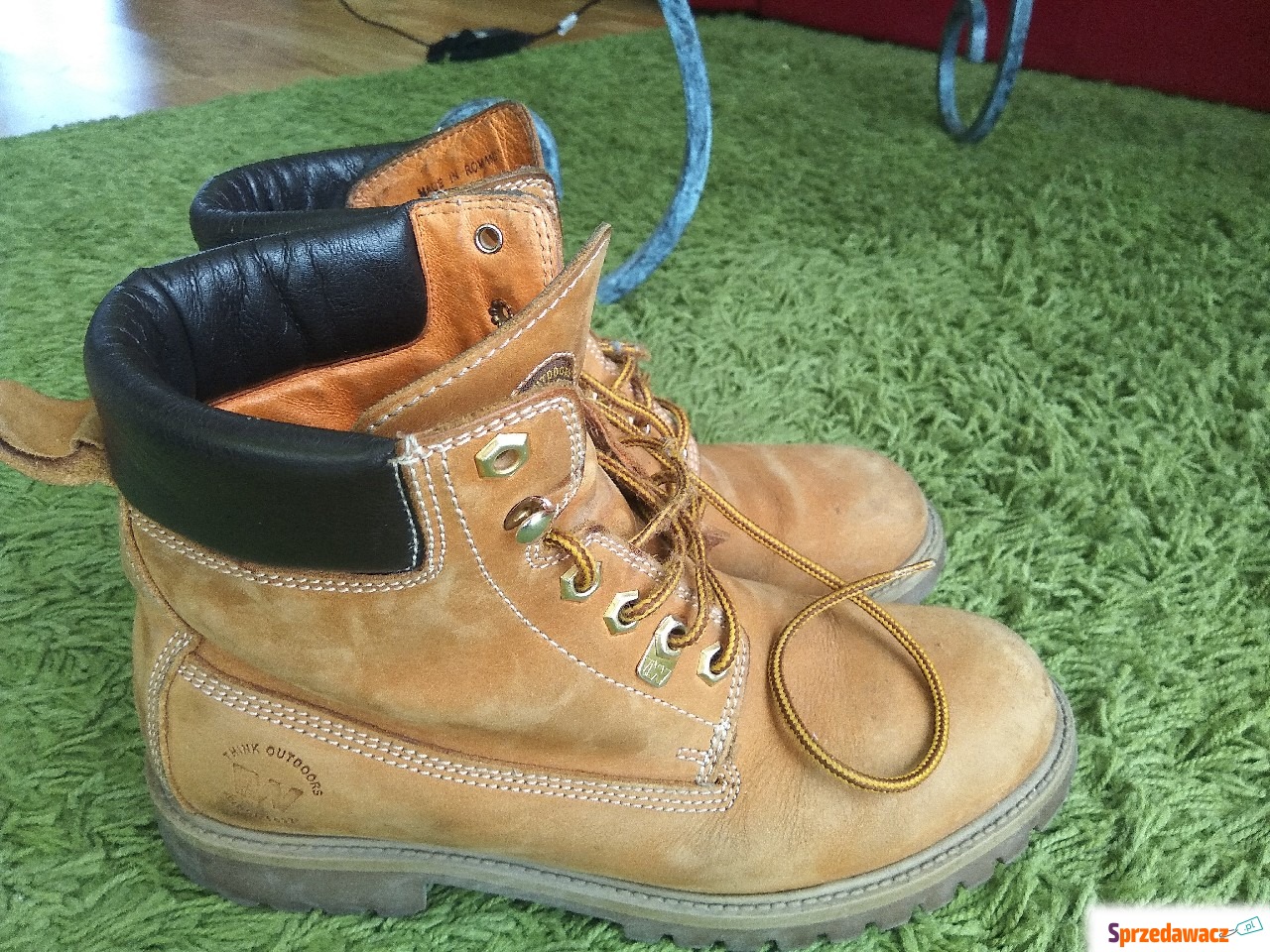 Buty skórzane męskie unisex ro...
