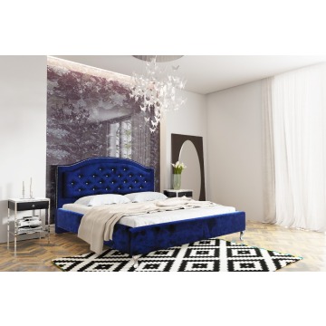 Widowiskowe,wygodne i solidnie wykonane łóżko JASMINE 160x200 z materacem