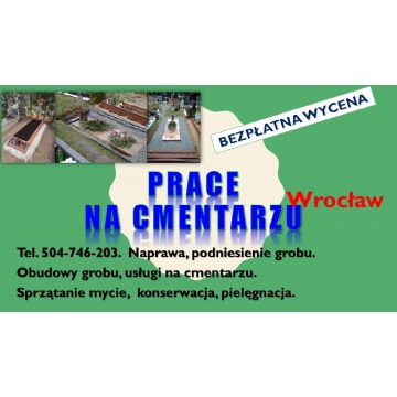Prace, przycięcie tui na cmentarzu, grabiszyn,... - Pozostałe usługi - Wrocław - zdjęcie 2