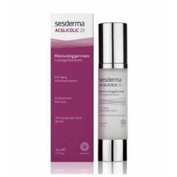 Sesderma acglicolic krem - żel nawilżający acglicolic 20 moisturizing gel cream - 50 ml atrakcyjne p