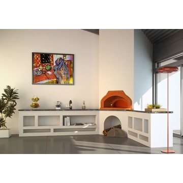 Biesiadowanie z piecem do pizzy (piecem chlebowym) - Usługi remontowo-budowlane - Świdnica - zdjęcie 15