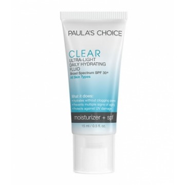 Paulas choice krem nawilżający do skóry tłustej i trądzikowej spf 30 clear ultra-light daily hydrati