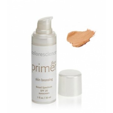 Colorescience baza brązująca spf 20 skin bronzing face primer spf 20 - 30 ml dostawa gratis!