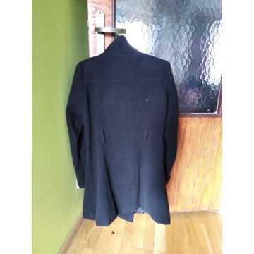 Czarny płaszczyk kurteczka M modna elegancka - Kurtki, płaszcze damskie - Warszawa - zdjęcie 2