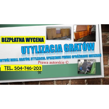 Wywóz gratów i rupieci, Wrocław, tel. 504-746... - Utylizacja, wywóz śmieci - Wrocław - zdjęcie 4