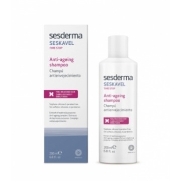 Sesderma szampon przeciwstarzeniowy seskavel anti-ageing shampoo - 200 ml atrakcyjne próbki