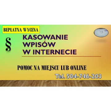 Usuwanie treści z Internetu. tel. 504-746-203.... - Pozostałe - Wrocław - zdjęcie 2