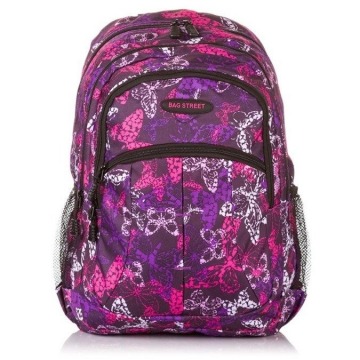Plecak młodzieżowy szkolny w motyle bag street 4238-1 fiolet