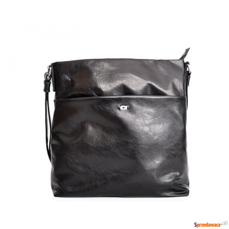 Skórzana torebka damska daag albedo 10 czarna - Walizki - Ełk