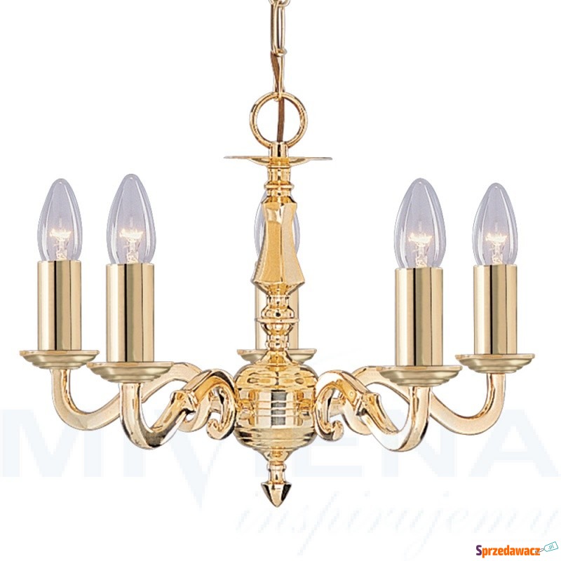 seville lampa wisząca 5 złoty - Lampy wiszące, żyrandole - Skarżysko-Kamienna