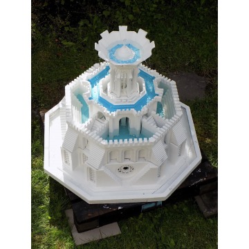Za darmo - Bezkonkurencyjna technika budowy form 3d - fontanny ze świecami - mała architektura z bet