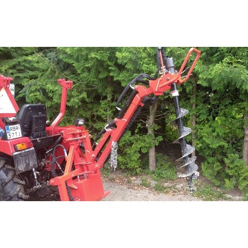 Wiertnica glebowa hydrauliczna, napęd z WOM c... - Wiertnice - Izdebki - zdjęcie 3