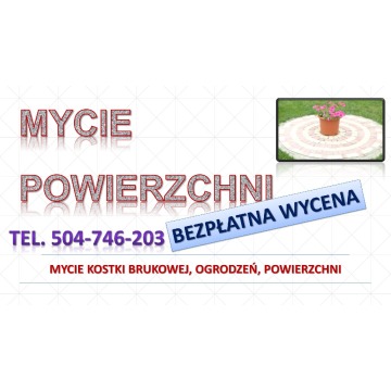 Mycie kostki brukowej, cena, tel. 504-746-203.... - Pozostałe usługi - Wrocław - zdjęcie 3