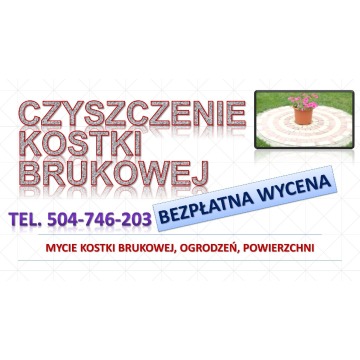 Mycie kostki brukowej, cena, tel. 504-746-203.... - Pozostałe usługi - Wrocław - zdjęcie 2